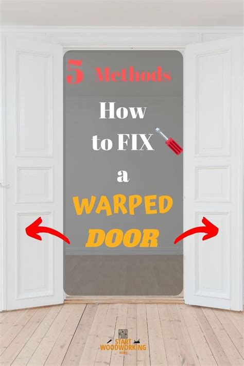 how to fix a warped door